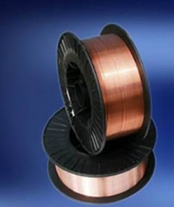 Welding wire in spool